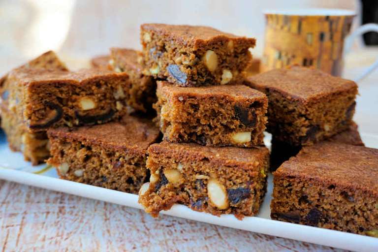 Date And Nut Squares Recipe Cuisine Fiend
